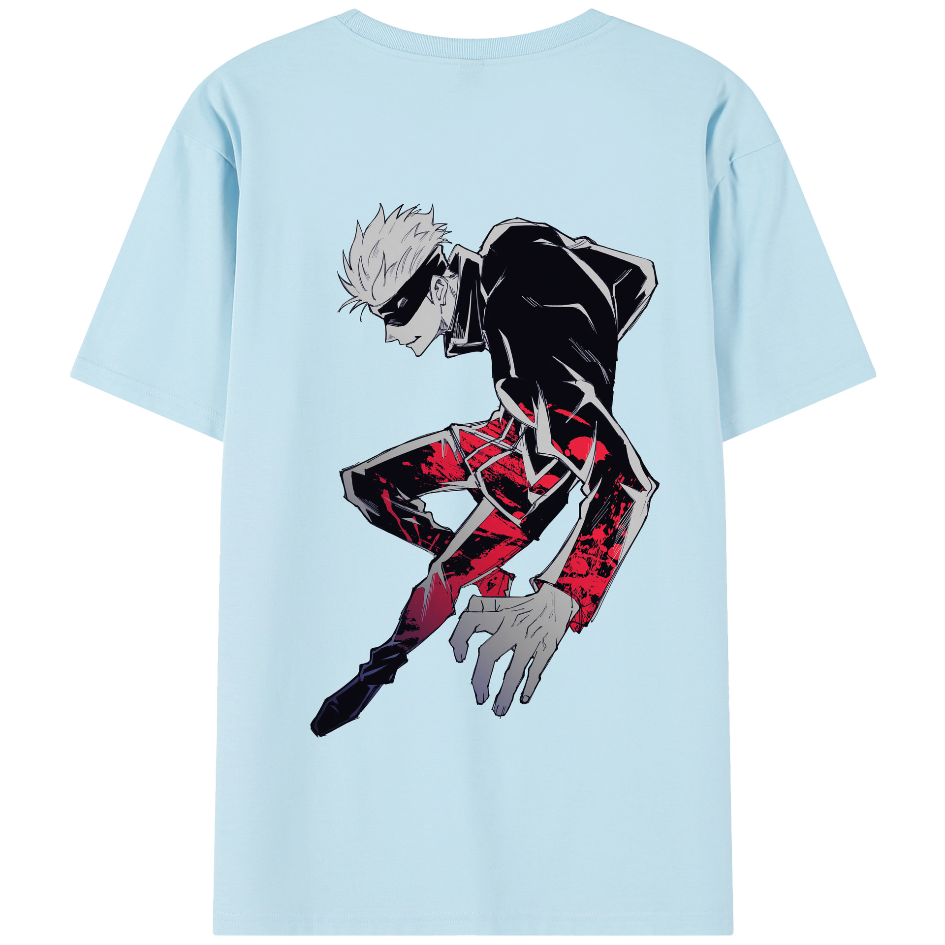 （画像用） 呪術廻戦 Jujutsu Kaisen 綿100％半袖Tシャツ（背面プリント）